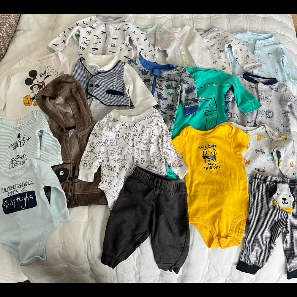 Baby boys clothes bundle 3-6 mo